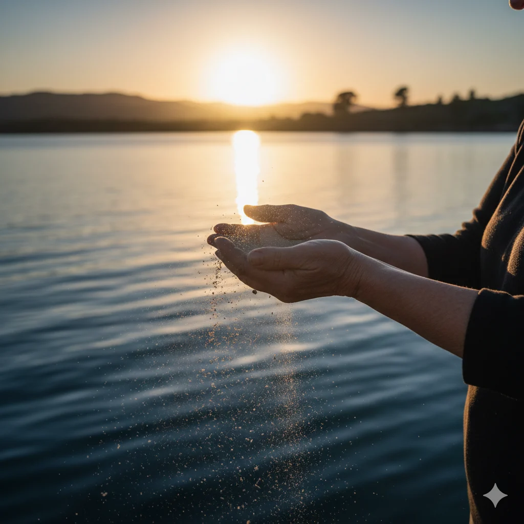 Scattering Ashes Prayers and Poems