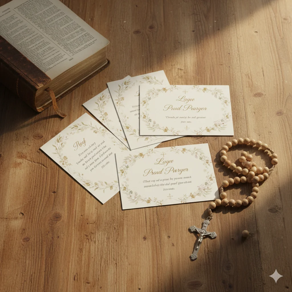 Prayer Card Prayers
