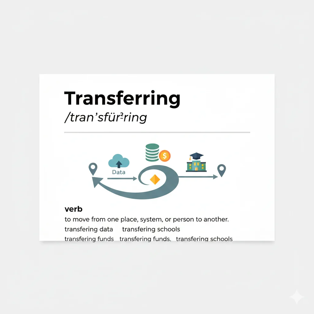 Transferring vs Transfering
