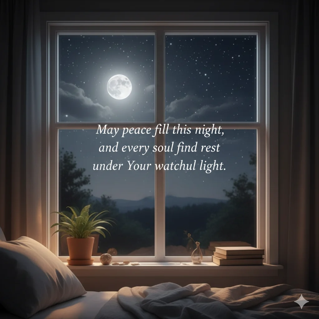 Good Night Prayers and Blessings Images