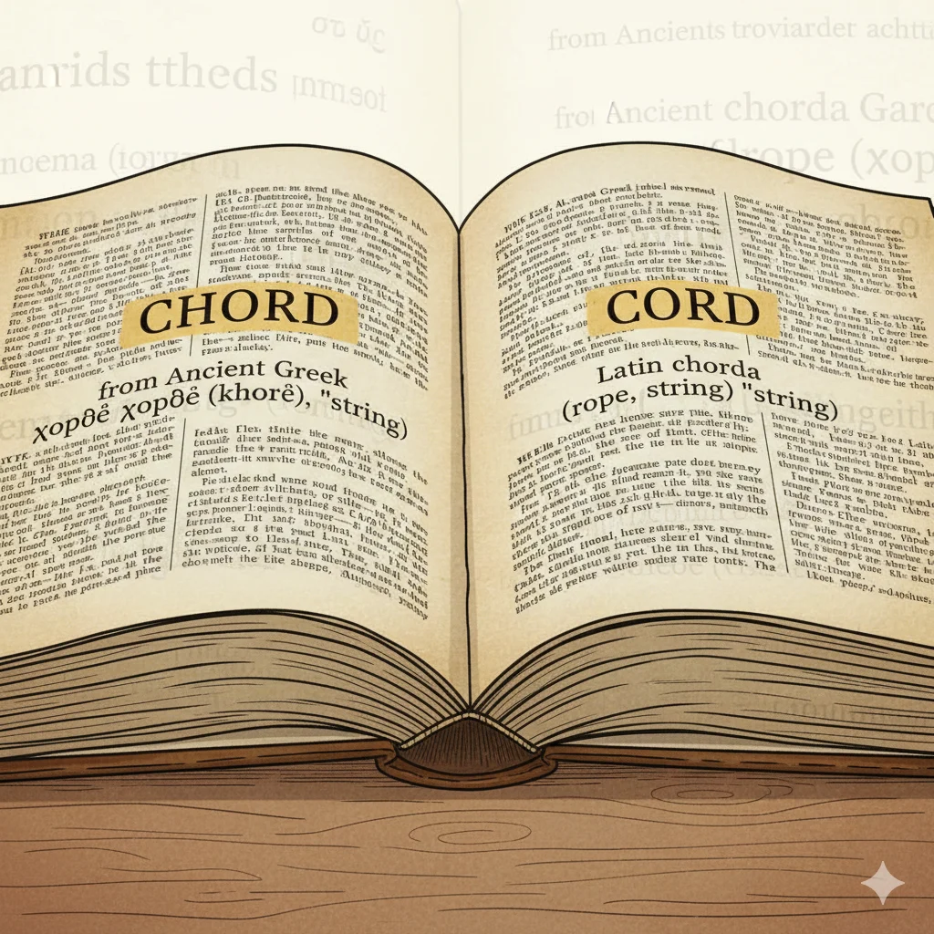 Chord vs Cord