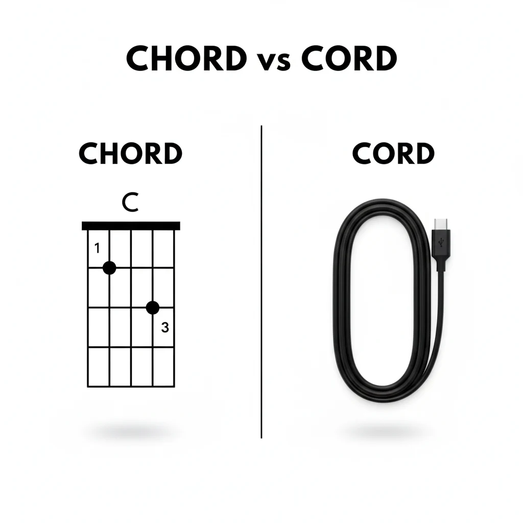 Chord vs Cord