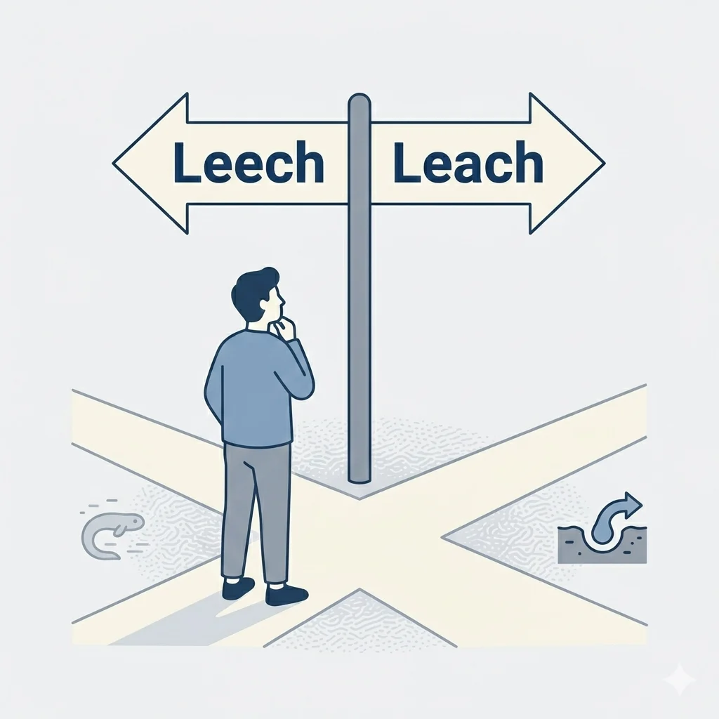 Leech Vs Leach