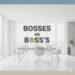 bosses vs boss's