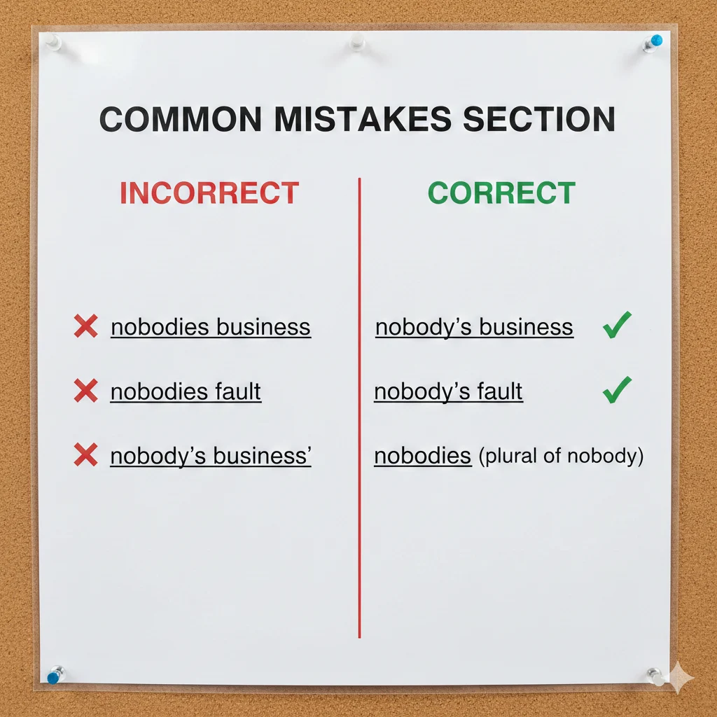 Nobodies vs Nobody’s