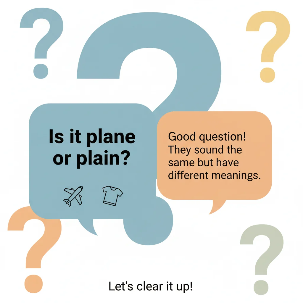 Plain vs Plane