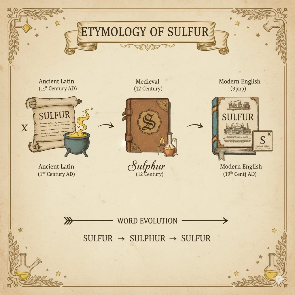 Sulfur Vs Sulphur