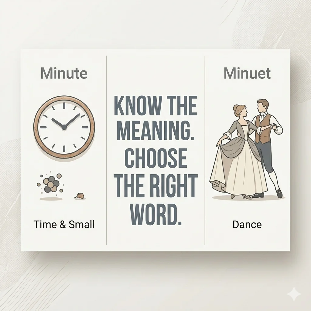 Minute Vs Minuet