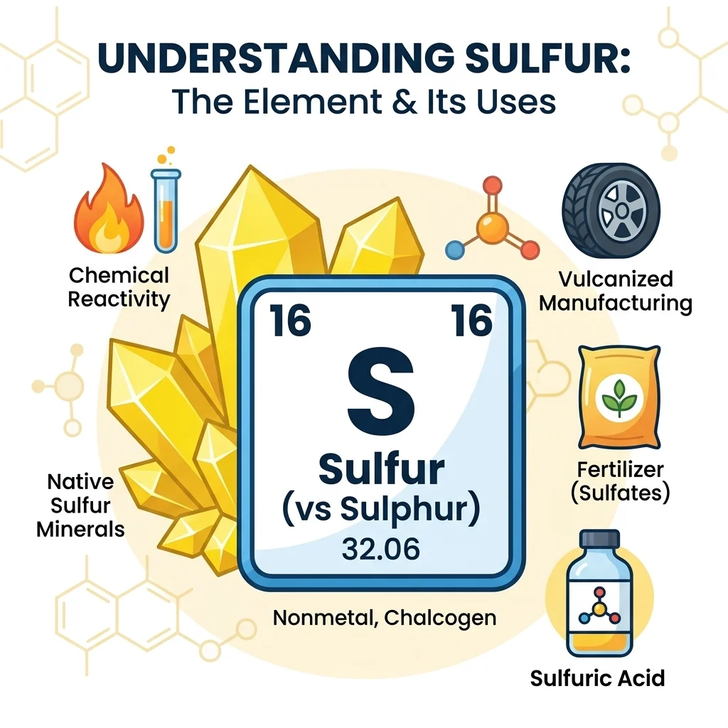 Sulfur Vs Sulphur