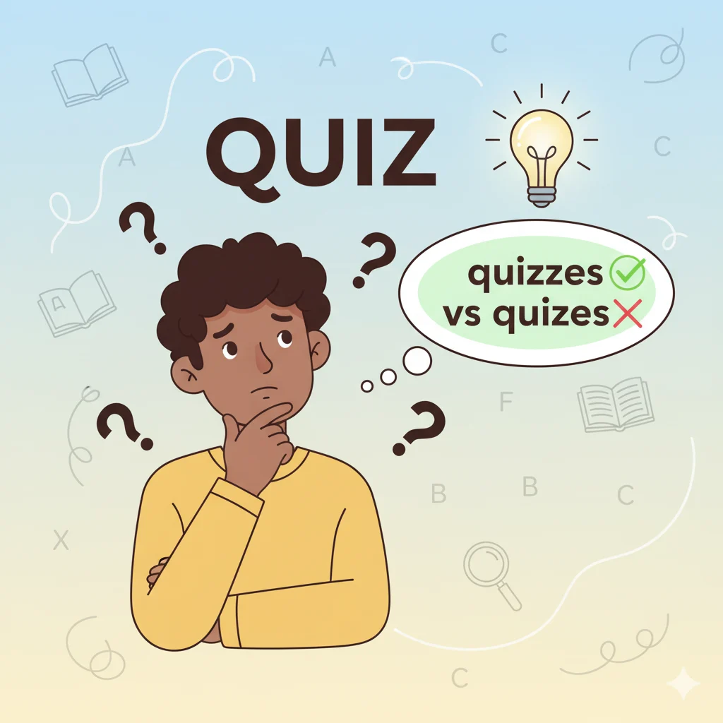 Quizzes Vs Quizes