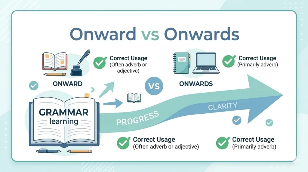 Onward Vs Onwards