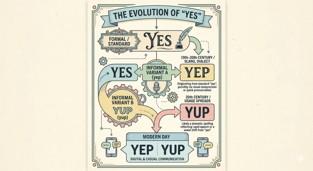 Yup vs Yep