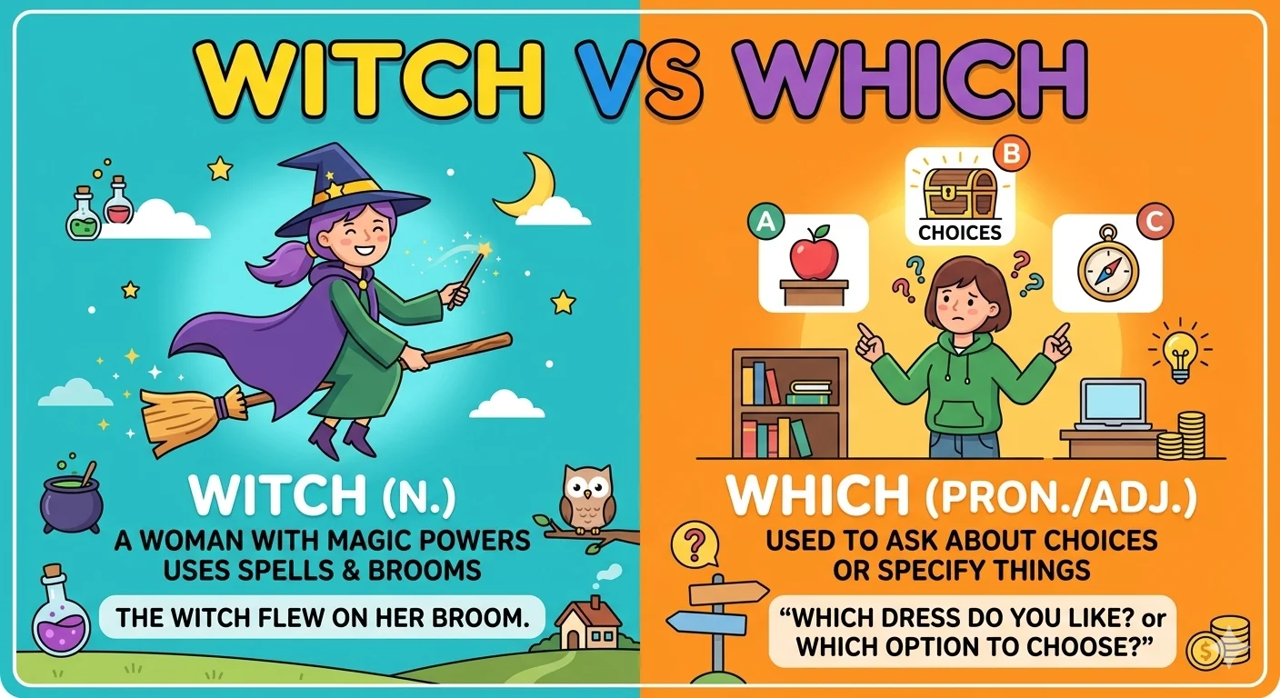 Witch Vs Which