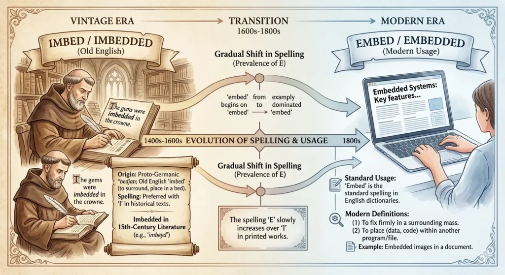 Embedded Vs Imbedded