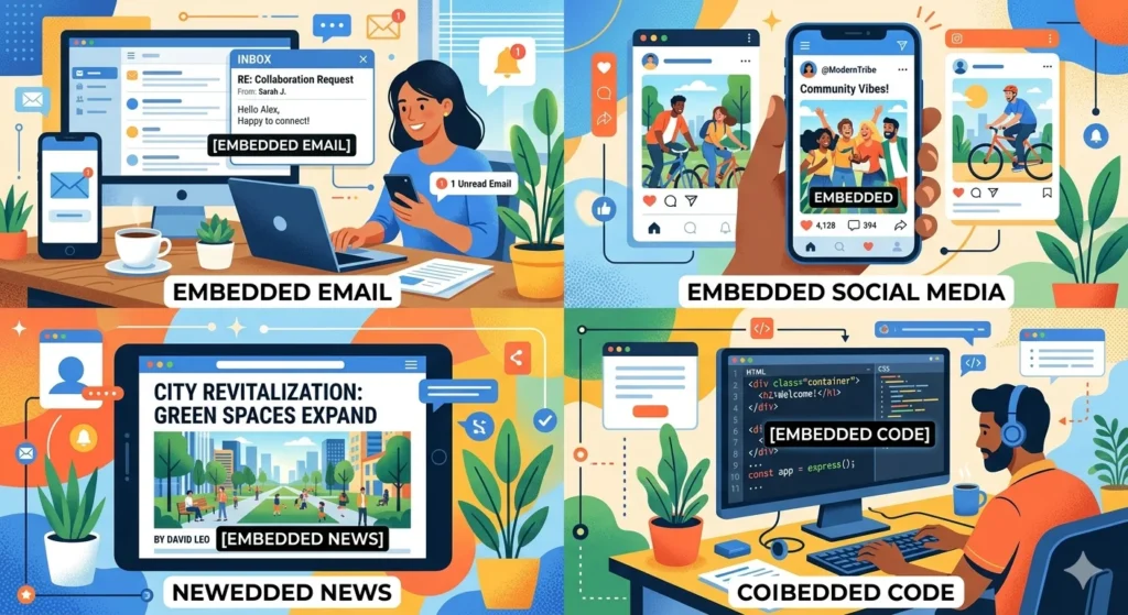 Embedded Vs Imbedded