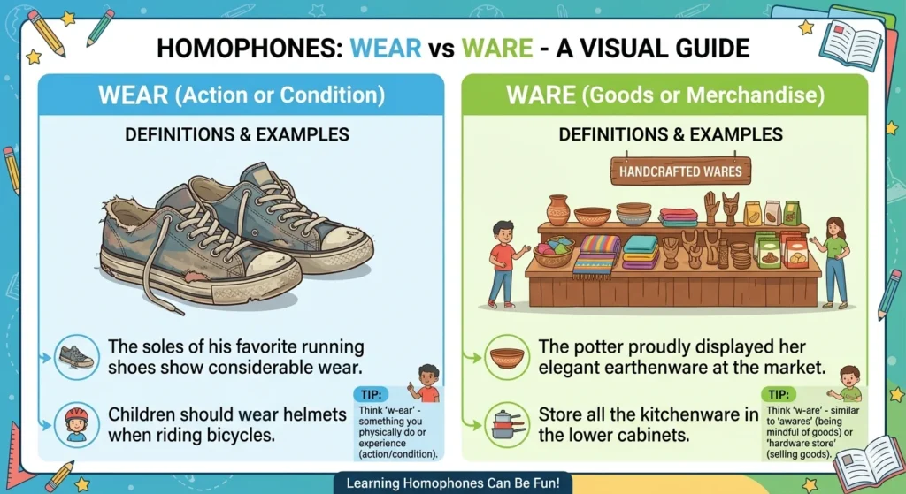 Wear Vs Ware