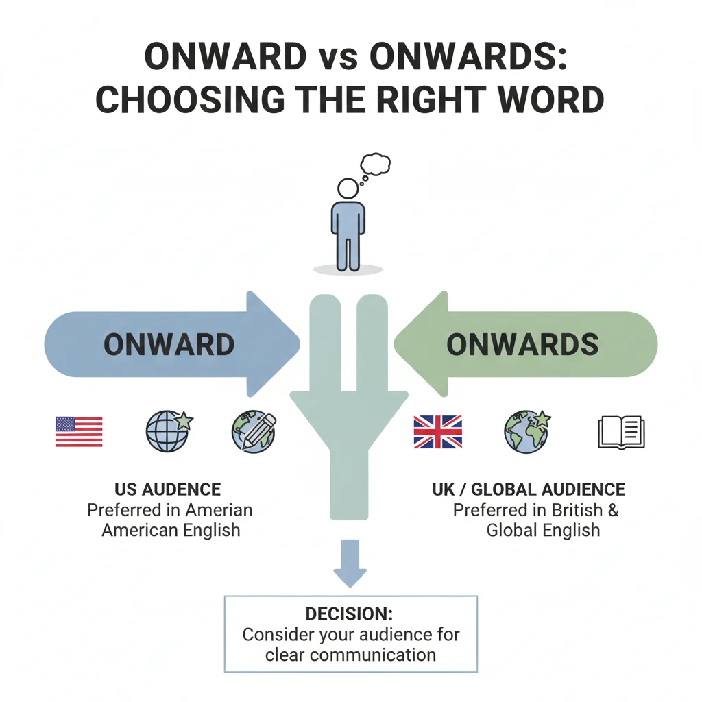 Onward Vs Onwards