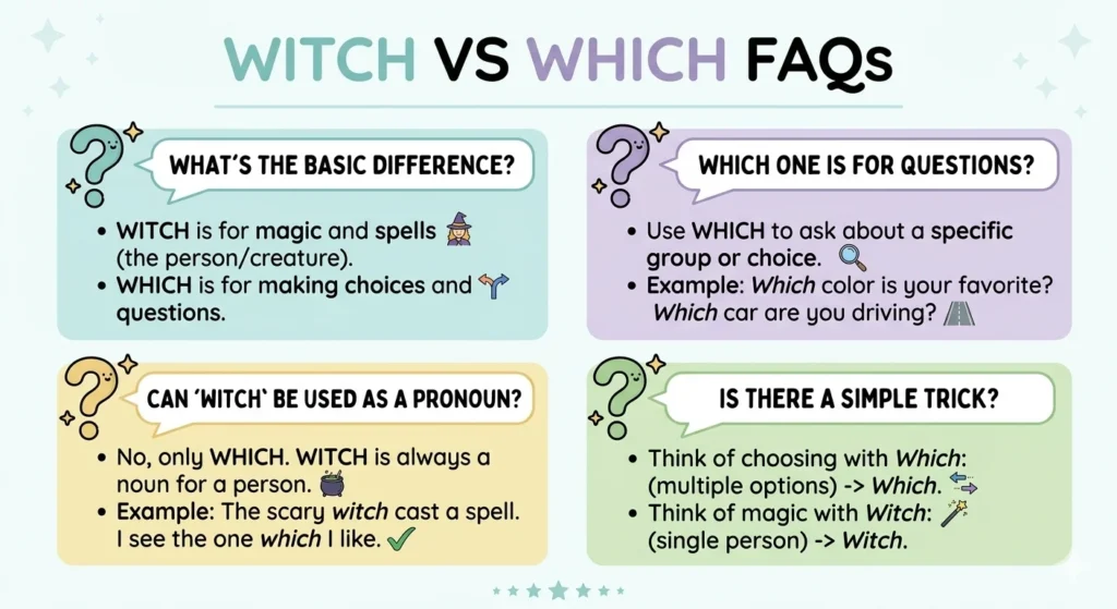 Witch Vs Which