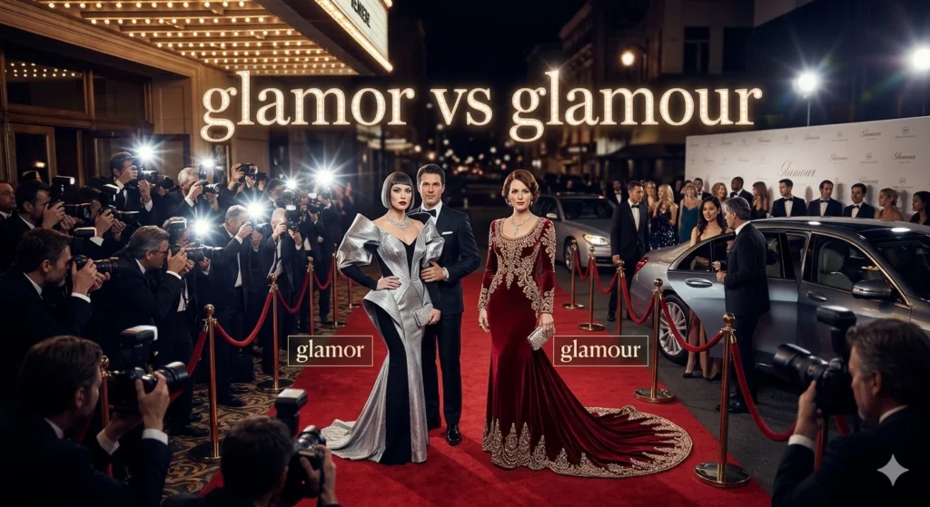 Glamor Vs Glamour 