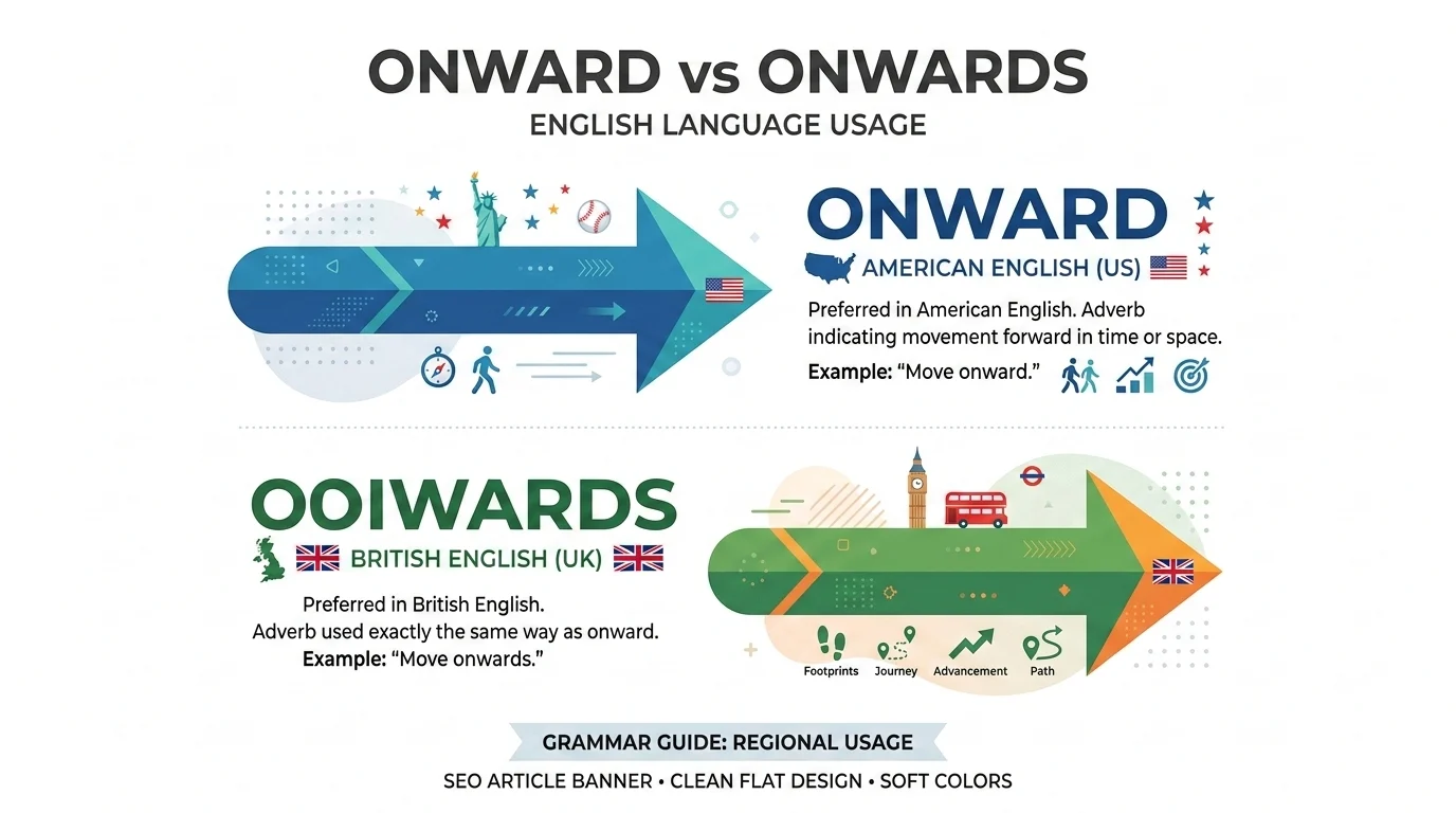 Onward Vs Onwards