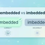 Embedded Vs Imbedded