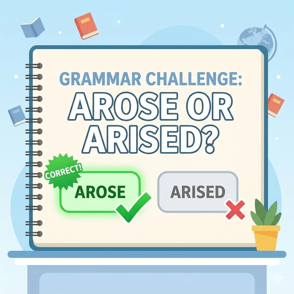 Arised Vs Arose 