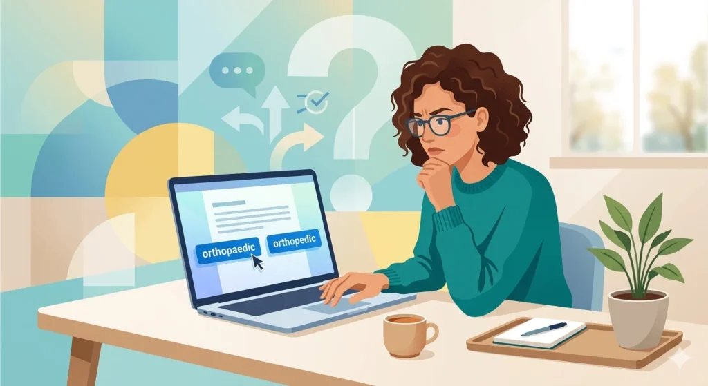 Orthopaedic Vs Orthopedic