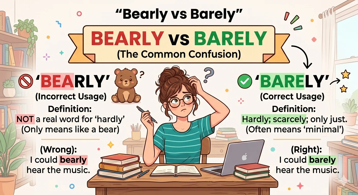 Bearly Vs Barely