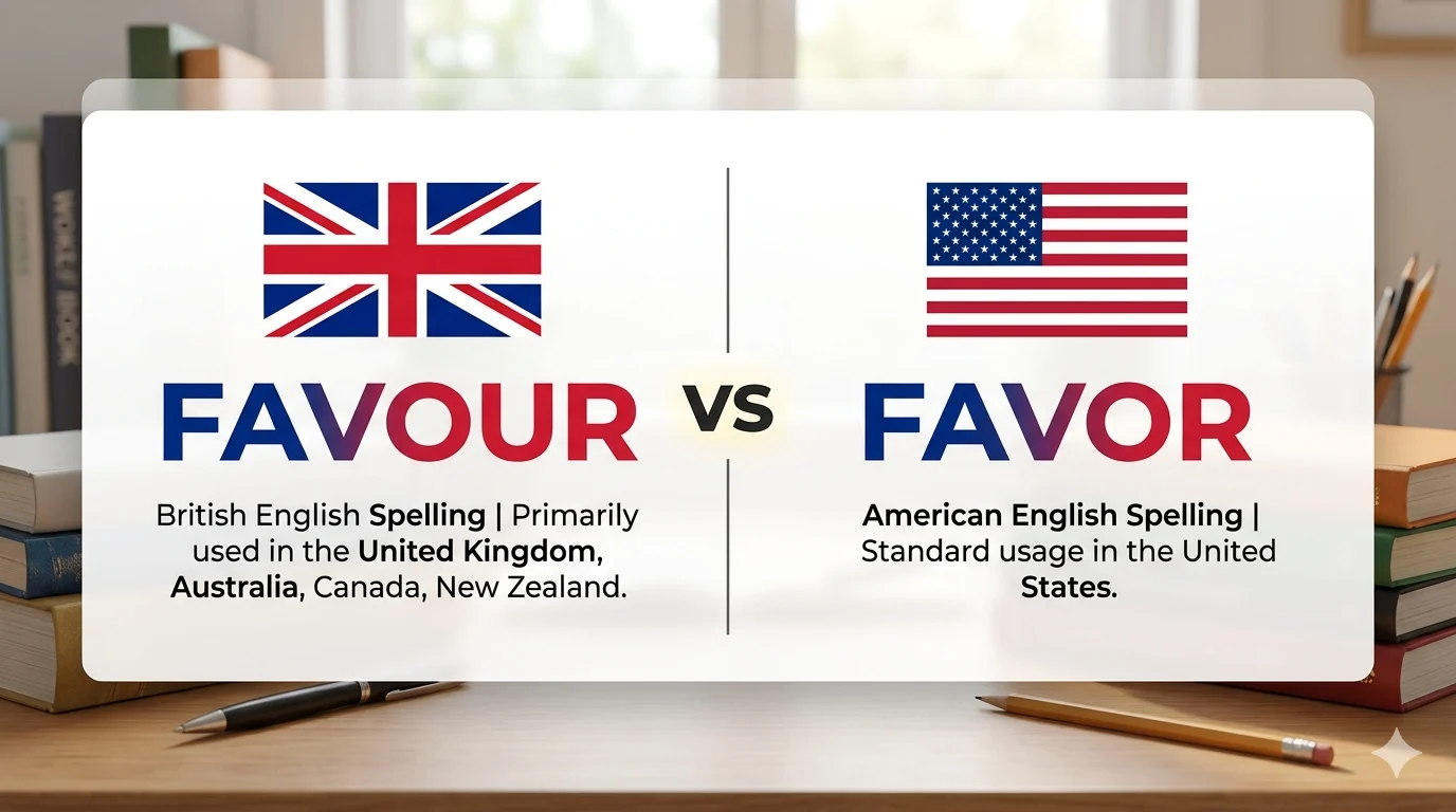 Favour Vs Favor