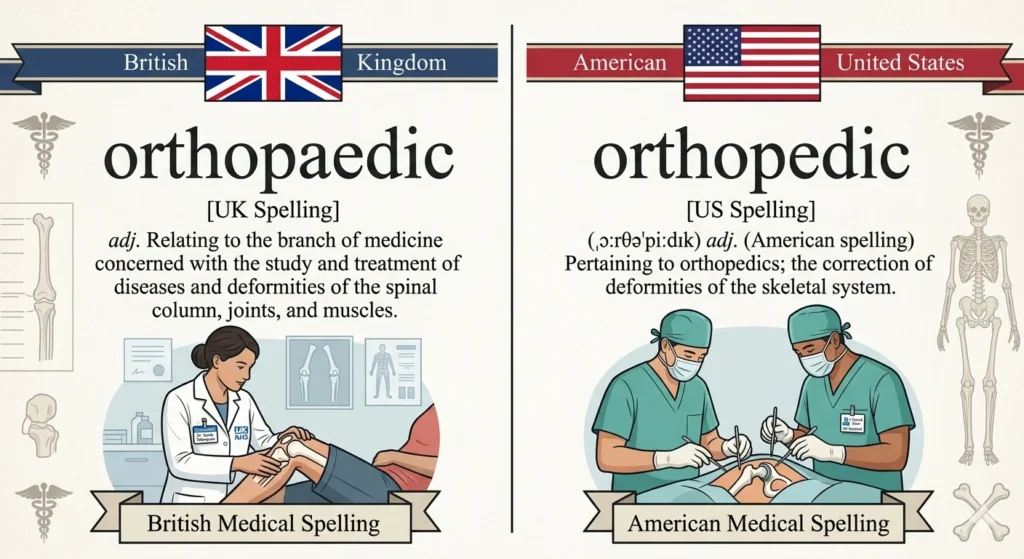Orthopaedic Vs Orthopedic