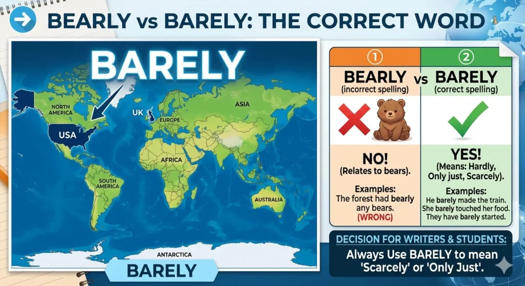 Bearly Vs Barely