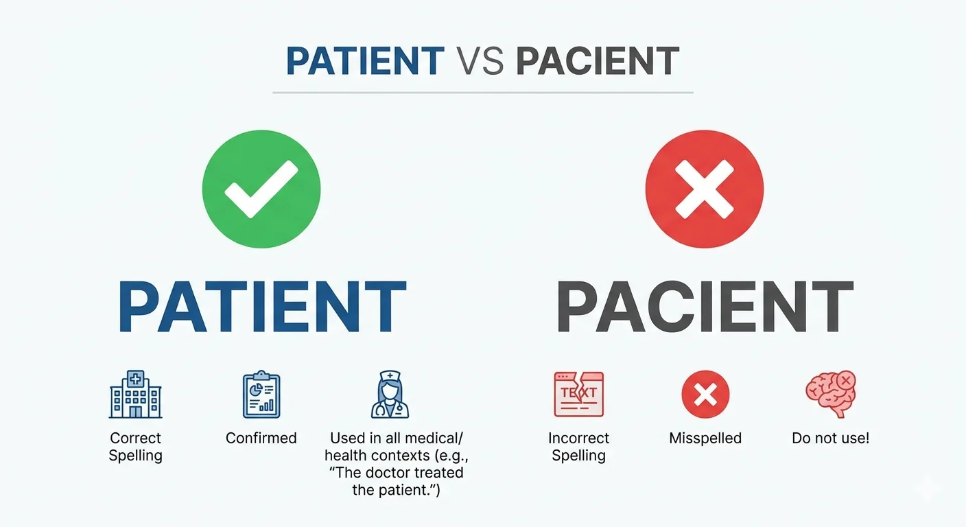 Patient Vs Pacient