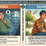 Scared Vs Scarred